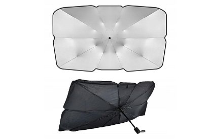 Parasolar pliabil - umbrelă - pentru parbrizul mașinii