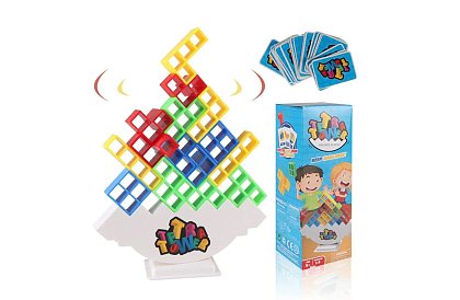 Joc logic Tetris Tower - pentru copii şi adulți.